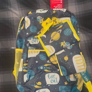 Space Themed Backpack with Pencil Case